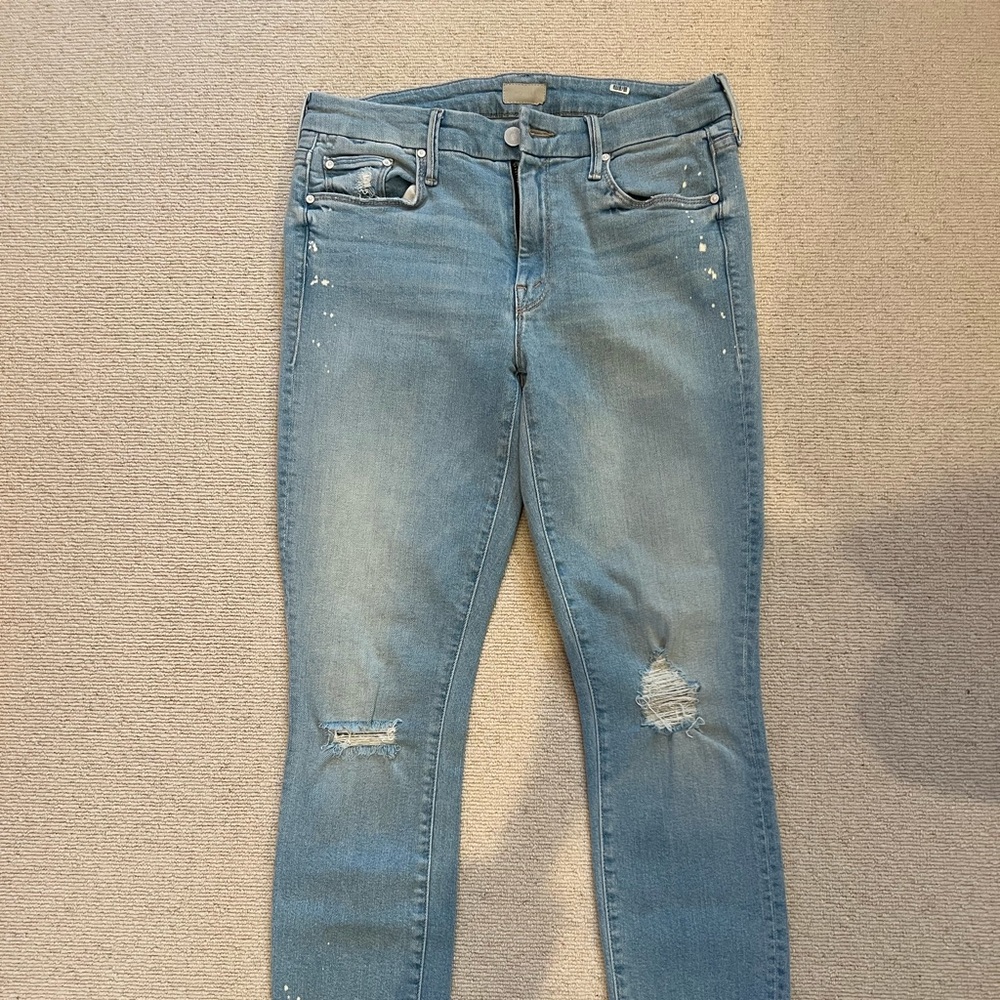 Mother Looker Jeans - Sacred Slit Ankle - Nice Shot